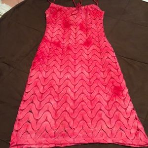 Fuschia color summer dress (excellent condition)